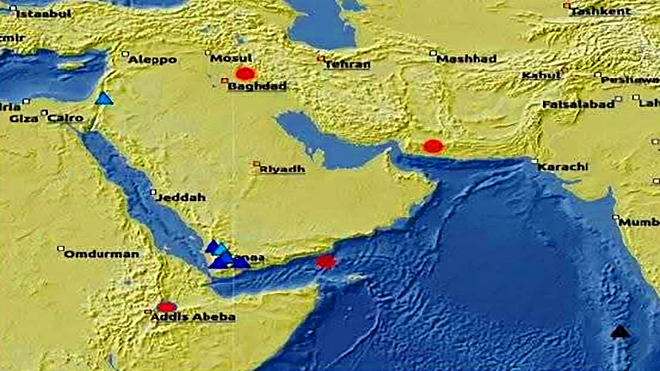 هزة أرضية تضرب خليج عدن بالتزامن مع زلزال بإثيوبيا